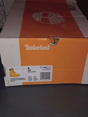 Timberland Men's Wheat Yellow Premium 6-Inch Lace Boot